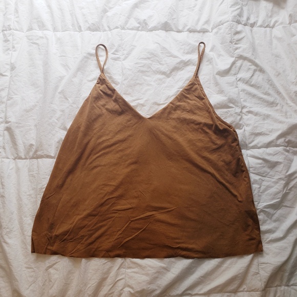 Forever 21 Tops - FOREVER 21 Suede Crop